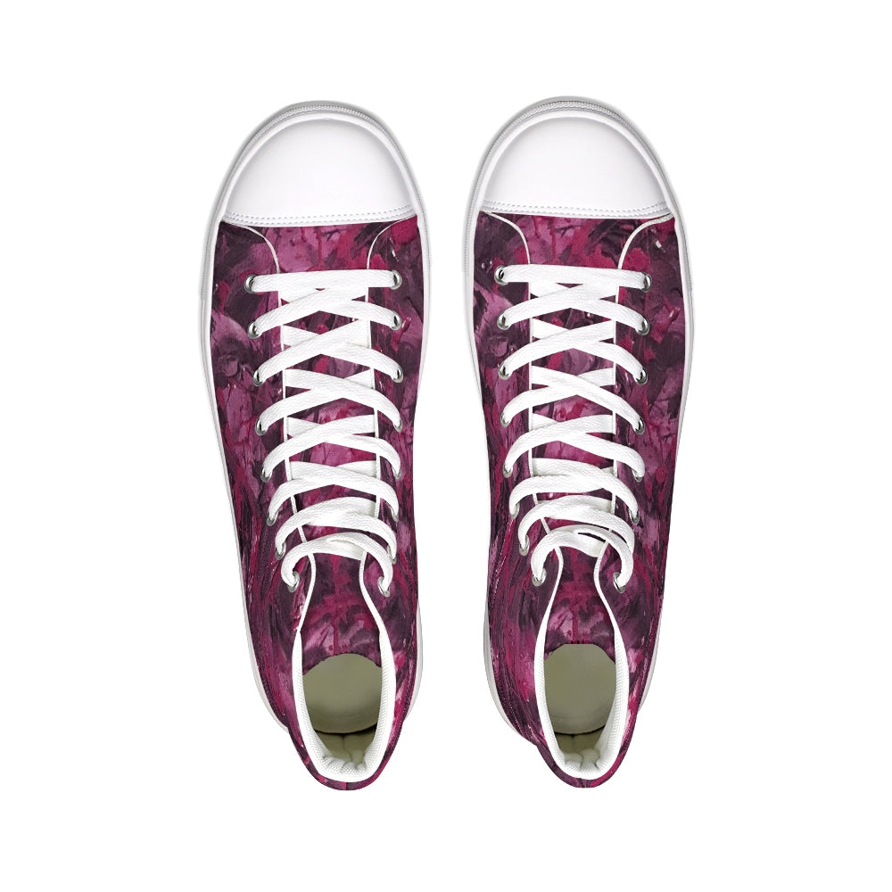 Violette Goddesses Hightop Canvas Shoe