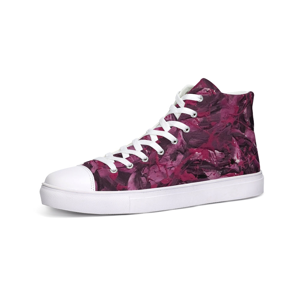Violette Goddesses Hightop Canvas Shoe