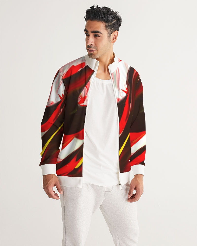 Red Dance Collection Men's Track Jacket