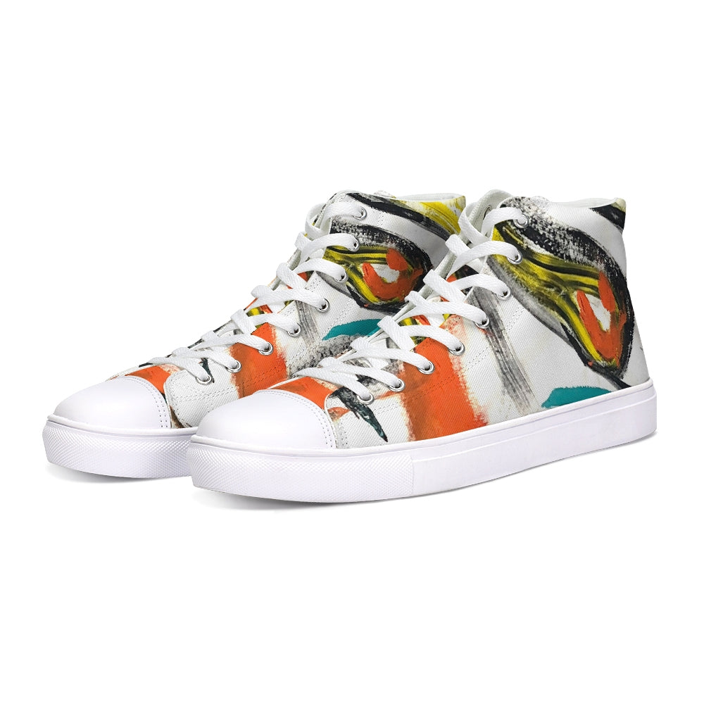 La Perla Hightop Canvas Shoe
