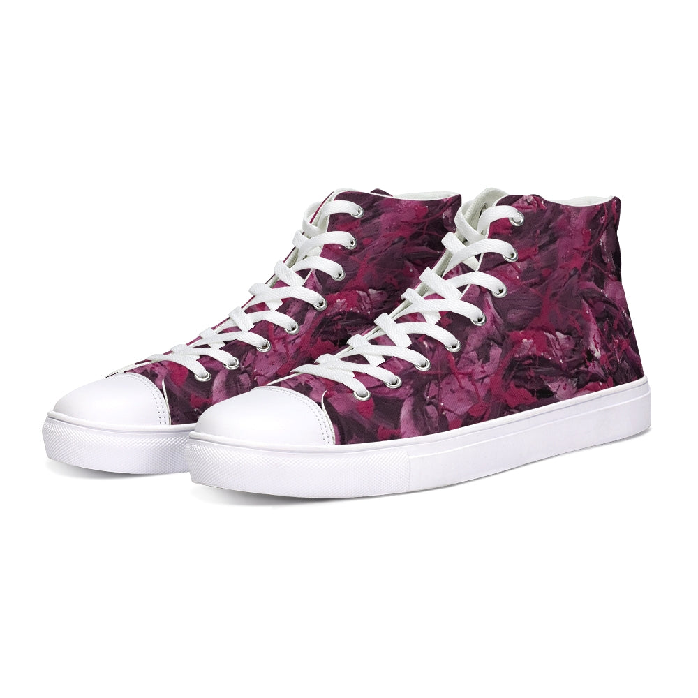 Violette Goddesses Hightop Canvas Shoe