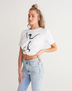 Monserrat 007 Women's Twist-Front Cropped Tee