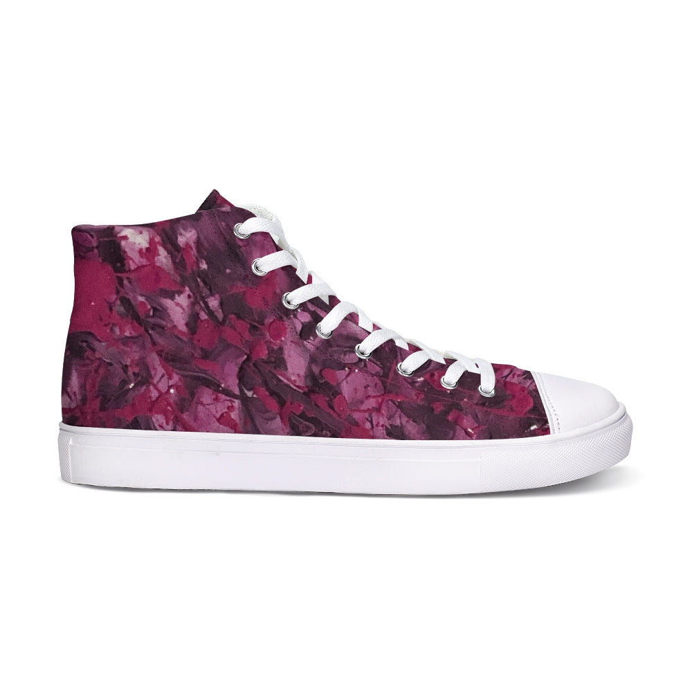 Violette Goddesses Hightop Canvas Shoe