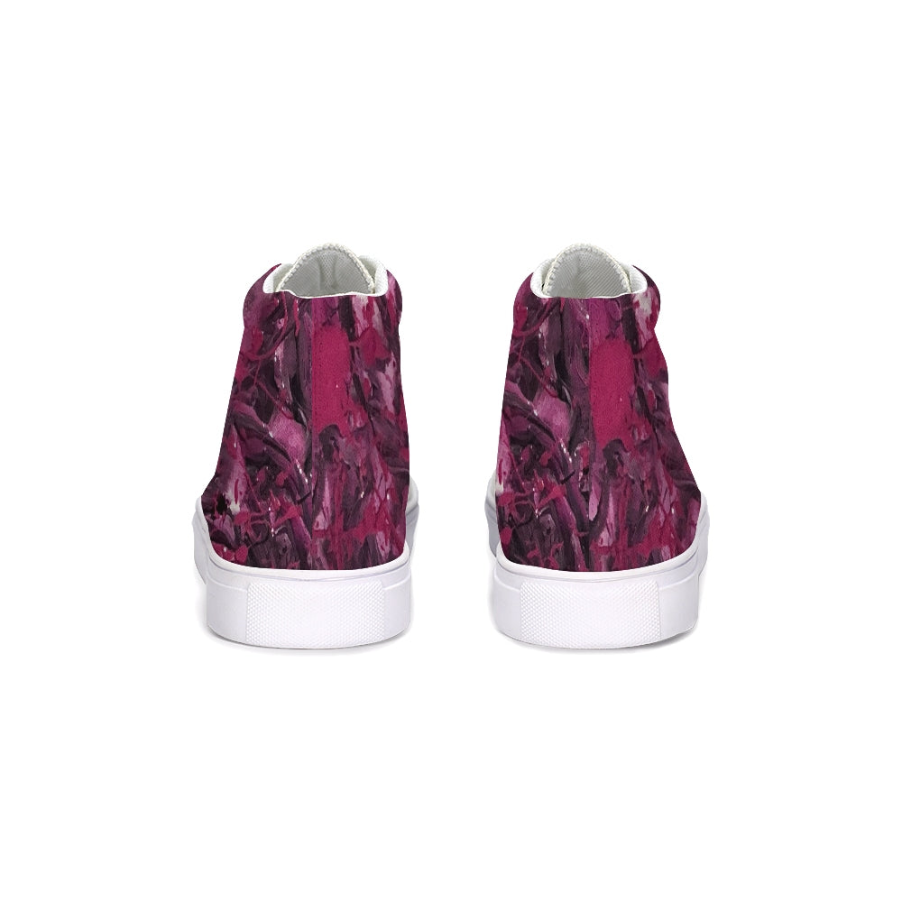 Violette Goddesses Hightop Canvas Shoe