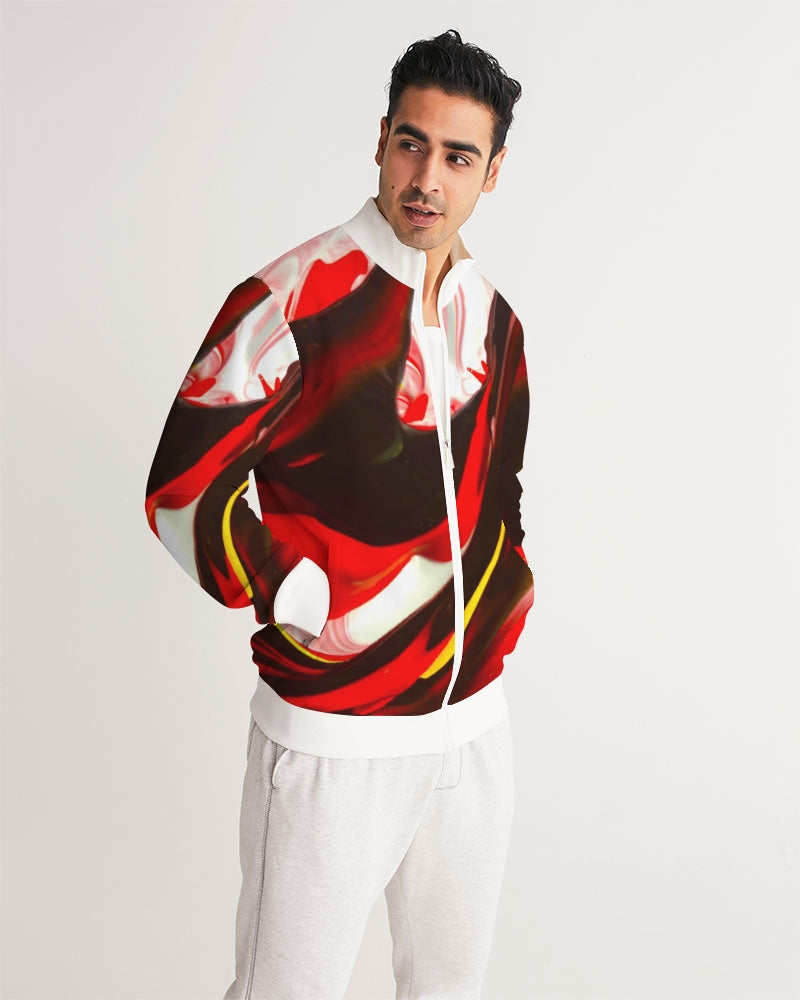 Red Dance Collection Men's Track Jacket