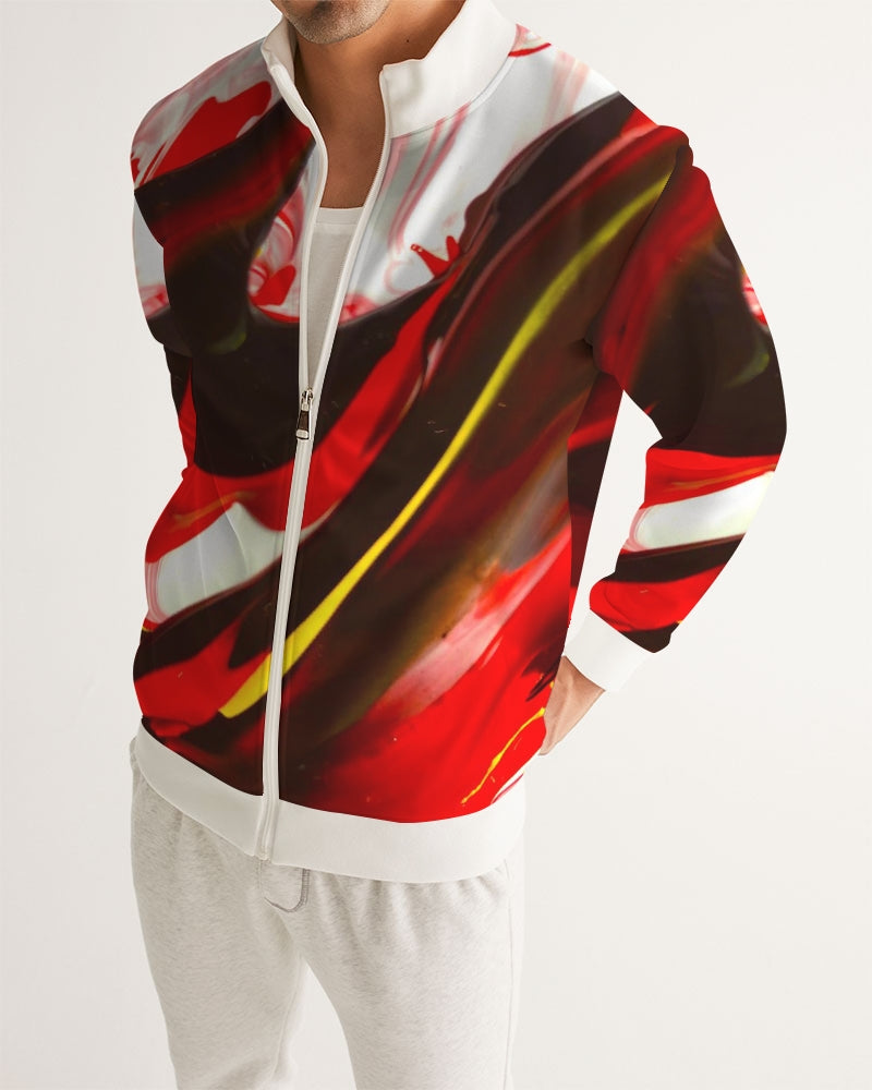 Red Dance Collection Men's Track Jacket