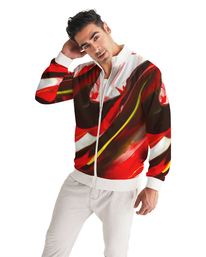 Red Dance Collection Men's Track Jacket