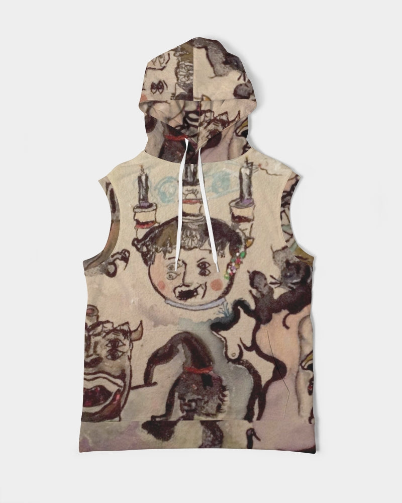 Fantasmagorico Men's Premium Heavyweight Sleeveless Hoodie