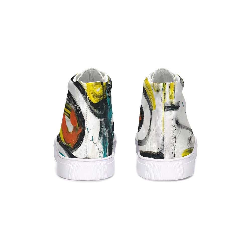 La Perla Hightop Canvas Shoe