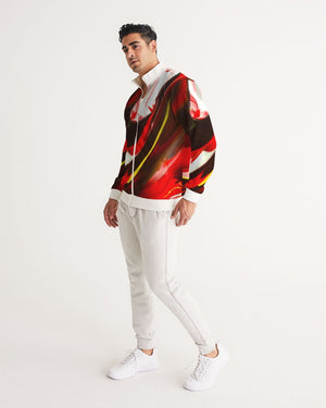 Red Dance Collection Men's Track Jacket