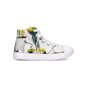 La Perla Kids Hightop Canvas Shoe