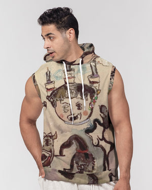 Fantasmagorico Men's Premium Heavyweight Sleeveless Hoodie