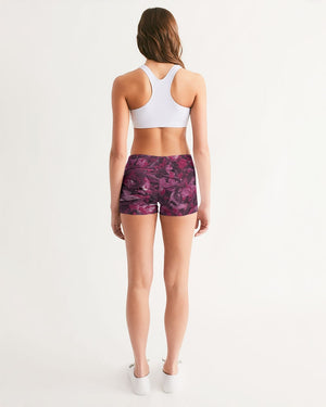 Violette Goddesses Women's Mid-Rise Yoga Shorts