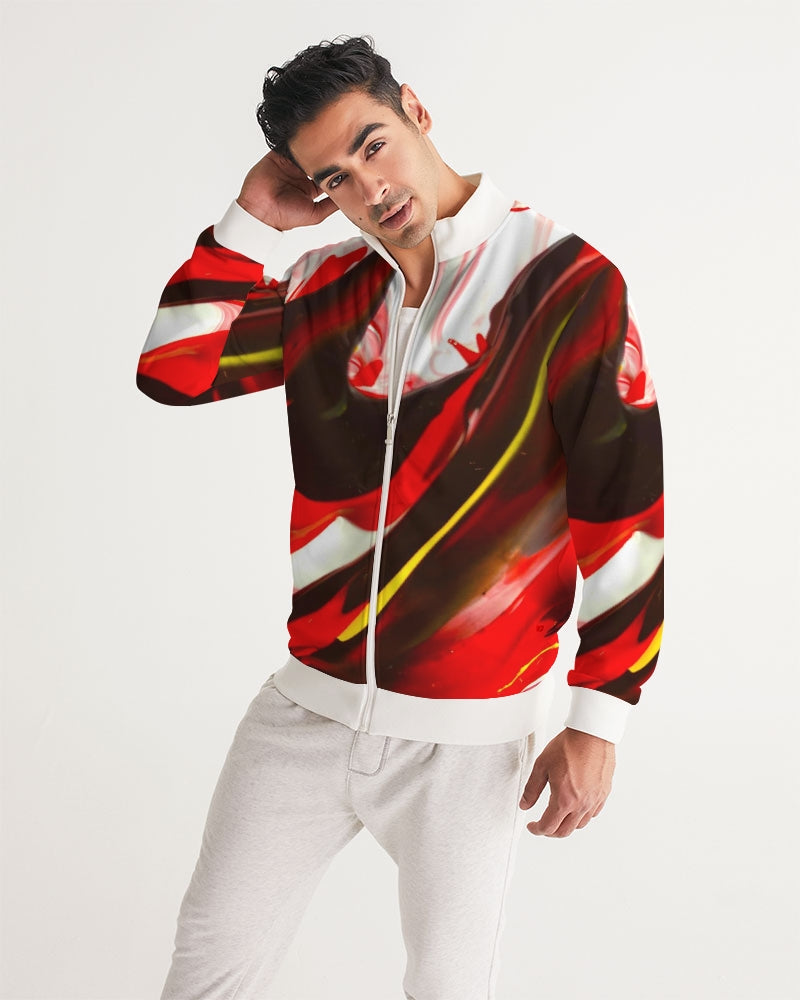 Red Dance Collection Men's Track Jacket