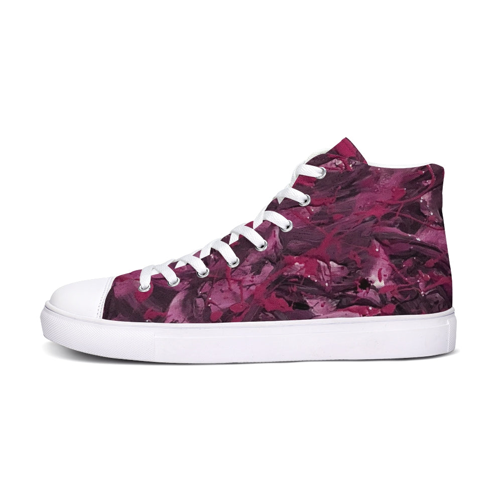 Violette Goddesses Hightop Canvas Shoe