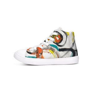 La Perla Kids Hightop Canvas Shoe