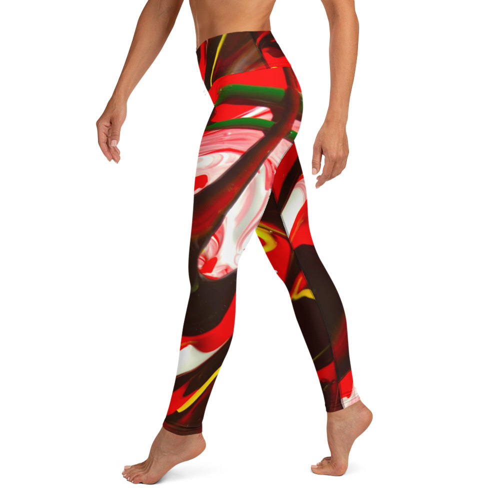 RED DANCE - Yoga Leggings