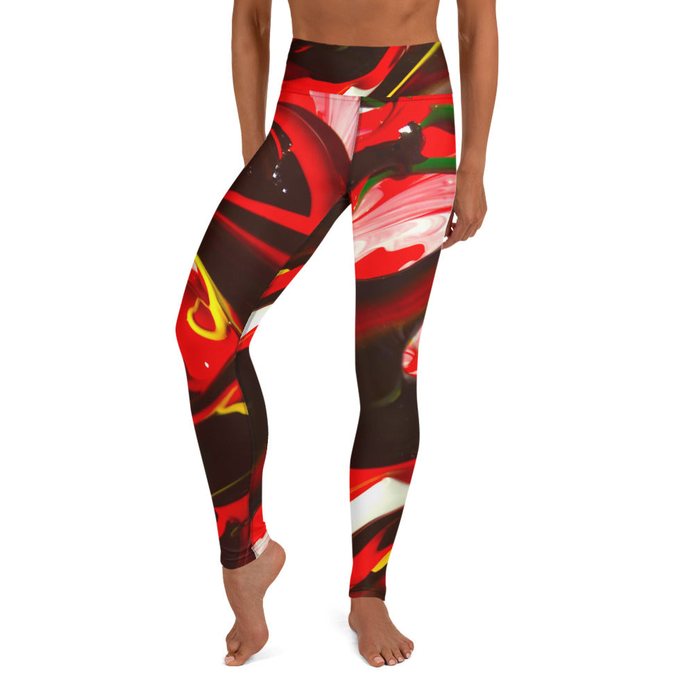 RED DANCE - Yoga Leggings